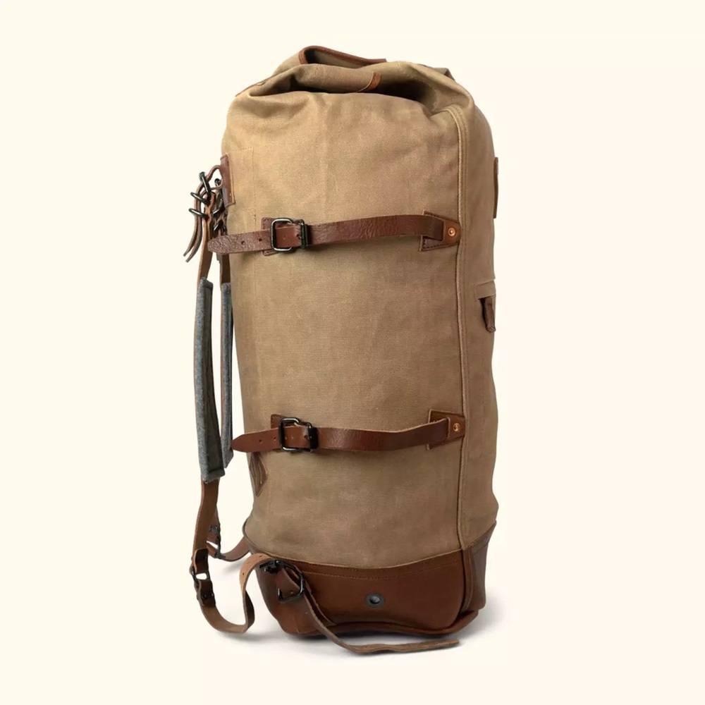 Canvas/Leather Men's sea bag - Buffalo Jackson Trading Co